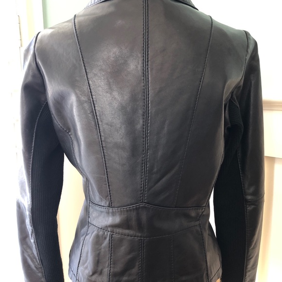 Butter Soft Michael Kors Leather jacket M - Picture 2 of 7